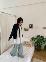 Mahi Basic Summer Long Sleeve Cardigan