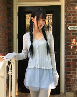 ノールウェーブリブカーディガン