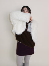 Angel Hairri Fur ボレロ ショートジャケット (Semi Cropped Jacket)