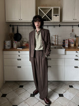 Lowell Dust Two Tuck Pants