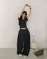 [MADE] PLAC, folding wide pants