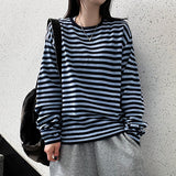 Streaming Basic Long-Sleeved Round Knitwear