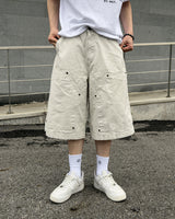 Carbon Double Knee Bermuda Pants