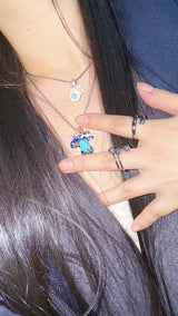 トリッピーマッシュルームネックレス.05 (2color)