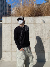 ロットナイン ワッフルロングスリーブTシャツ 4C