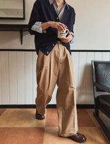 Serendi two-tuck wide pants