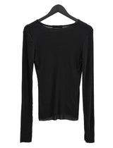 Outsole see-through long-sleeve tee