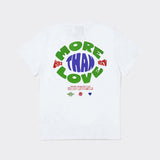 モアザンラブTシャツ White