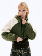  Padded Wool Jacket_Khaki