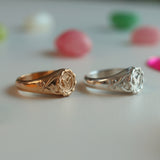 【MADE】 Butterfly signet ring