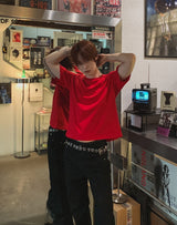 オール デイ クロップ ショート スリーブ Tシャツ