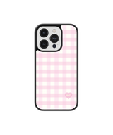 [Glass] Gingham Check Case