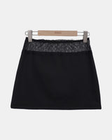 Yaben Lace Mini Skirt