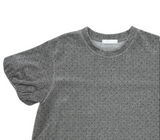 グウェンベルベットドットファーハーフTシャツ（2c）