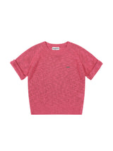 ロールアップスウェーター (Pink)