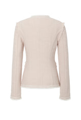Carrie tweed jacket - pink
