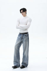 Tencel Fitted Raglan Long Sleeve Tee