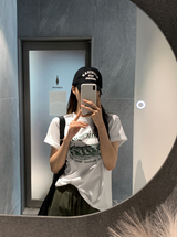 アンディハウスレタリング半袖Tシャツ / 3 colors
