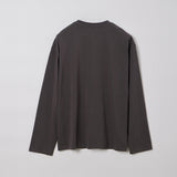 MAN エッセンシャルロングスリーブT CHARCOAL