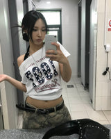 Tree denim pants
