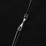 Fickle 2-WAY full zip-up / Black