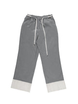 チェックレースパンツ (GREY)