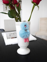 Cosymosy Mini Bird Keyring -  Sky Blue