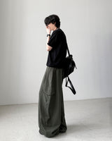 Mary V-neck Half Knit 