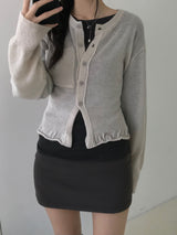 Mohair Backless Cardigan (3 colors)
