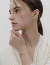 26SS★ [Premium Plating] Precise AB Double Cuff Bangle S