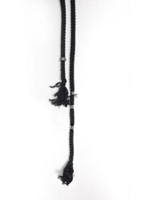  EARFLAP DRAG BEANIE . BLACK