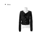 Ryoki Strap Button Knit Cardigan
