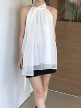 Sein Chiffon Halter Blouse (3 colors)