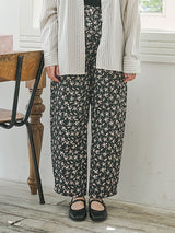 Sweet Flower Pants_black
