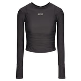 PRINT POINT RASHGUARD [CHARCOAL]