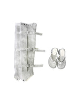 LATENCY open toe boots(3 color) 