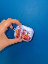 Furry Friends airpods case_Meerkat
