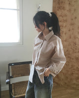 Matos oversized striped shirt