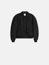 Mute suede cropped jacket