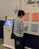 レンブルヘンリーネックケーブルピグメントニット