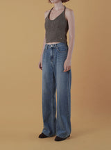 Gleam denim pants