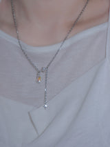 crystal mood necklace