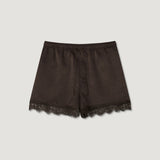 Melly Satin Lace Shorts