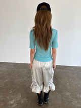 スラッシュスリムTシャツ