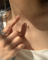 Sleek necklace (silver)