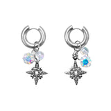 Neon Star Earrings
