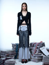 Emoha Elegant and sexy lace outer skirt