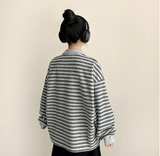 Momo Dangala Loose Fit Collar Sweatshirt