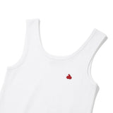 KIRSH PLAIN SLIM FIT SLEEVELESS - WHITE