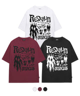 レッドラム グラフィック オーバーフィット Tシャツ / Red Rum Graphic Oversized Fit T-shirt